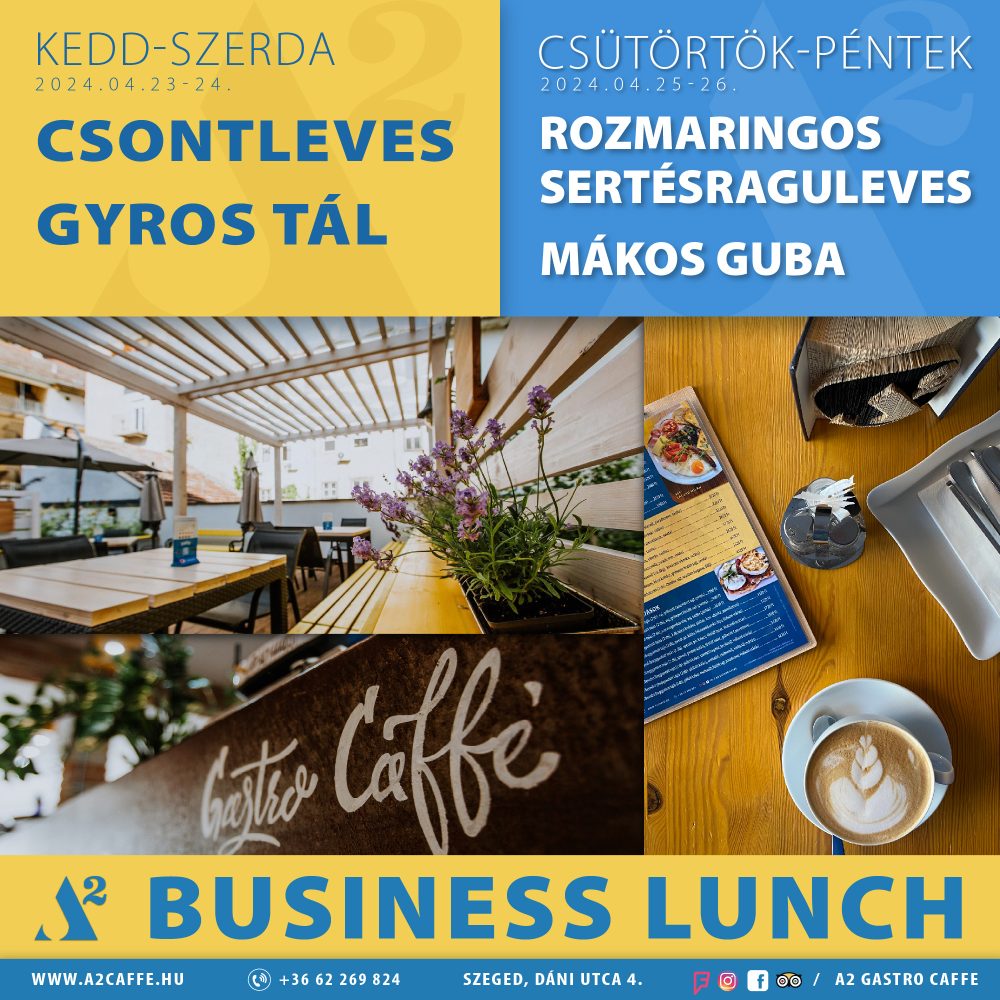 Business Lunch A2 Gastro Caffé